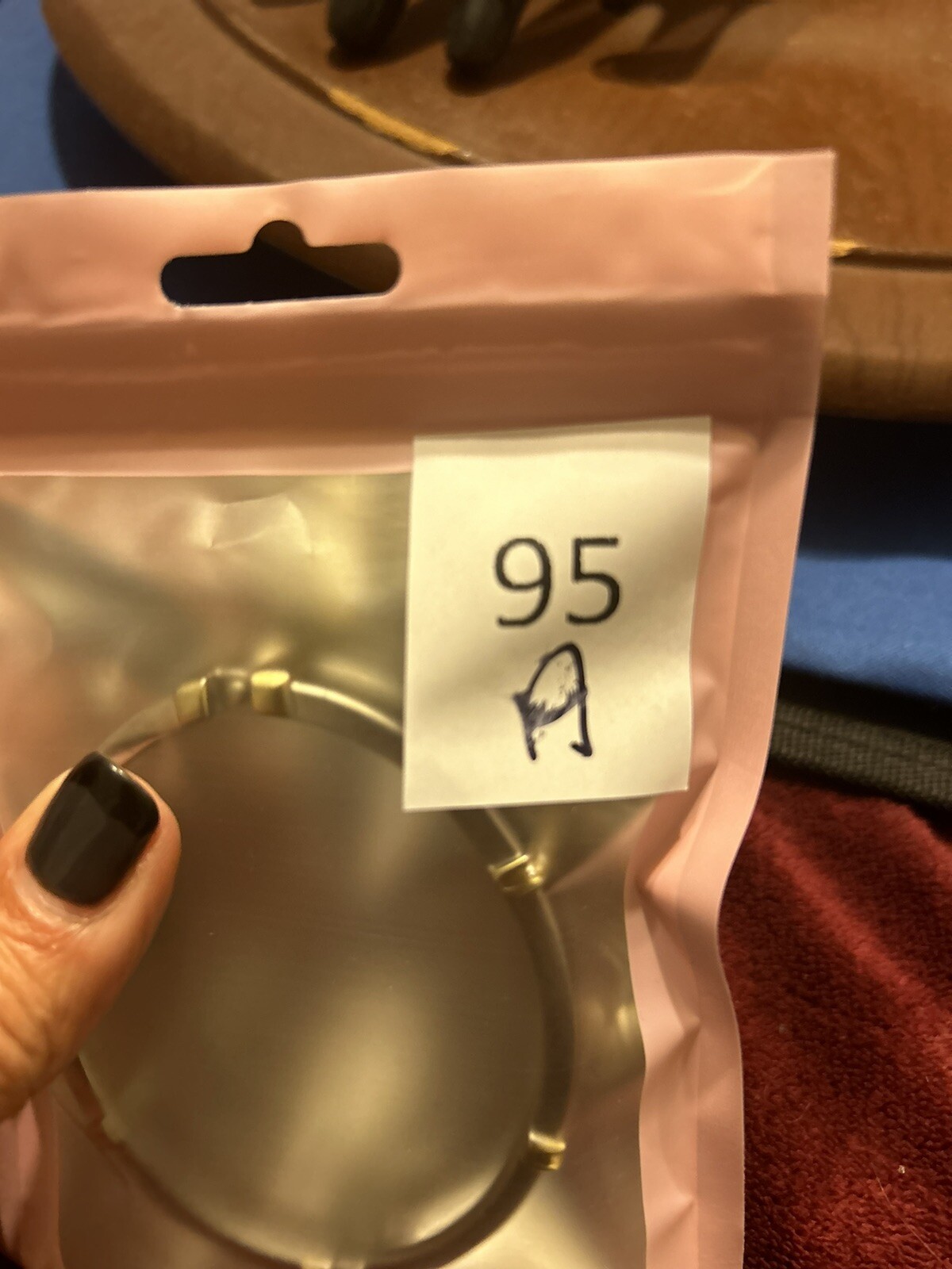 Cuff Bracelet Statement Piece Boho Dangle Bangle … - image 6