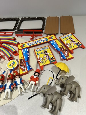 PLAYMOBIL 3553 GRADIN N°1 Accessoires Cirque Spectacle Ville Animaux