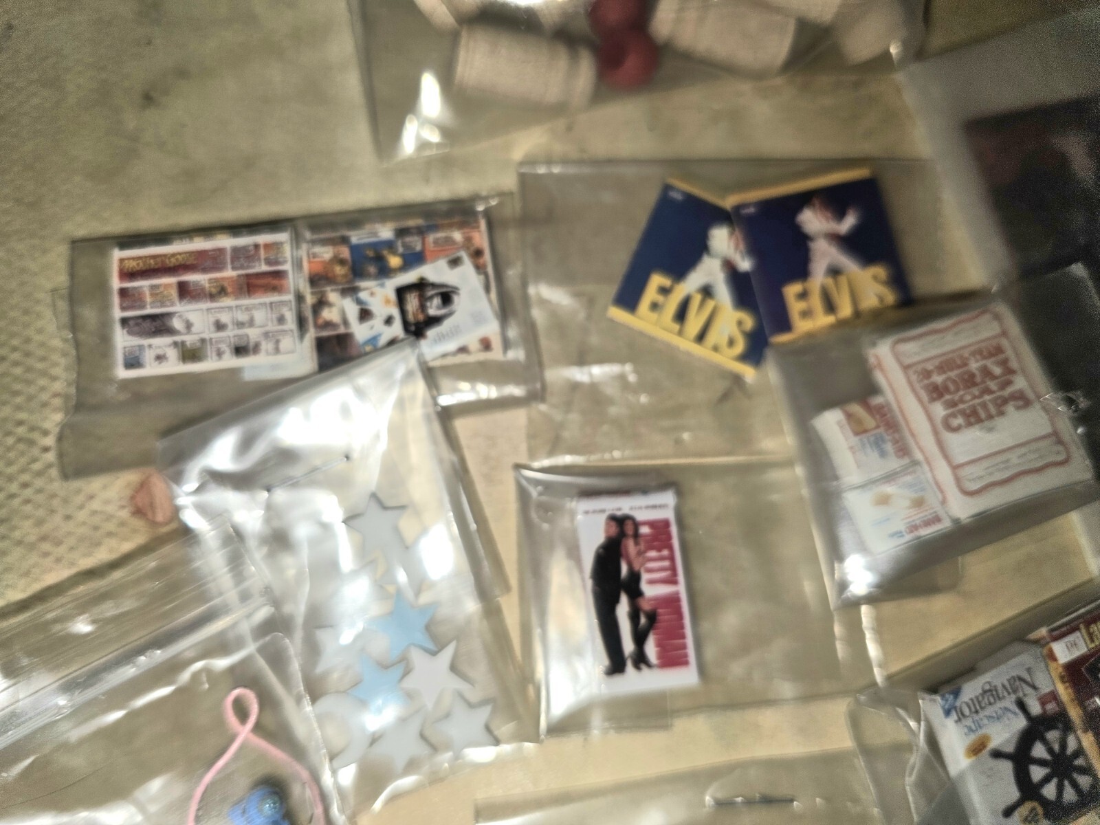 Lot Of Vintage Miniature Dollhouse Accessories eBay