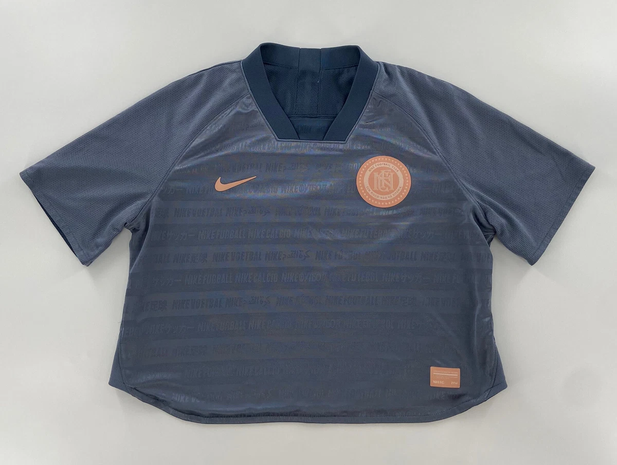 Nike F.C. Football Club Jersey Womens Large Sem Risco Nao Ha Vitoria Reversible
