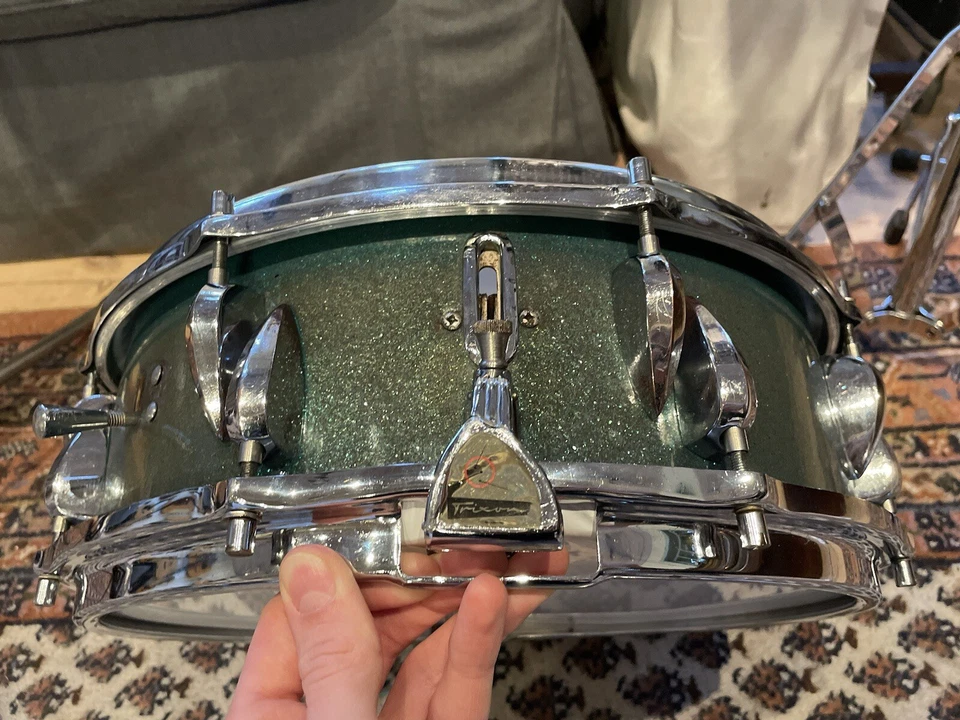 Caja Trixon lágrima años 50 1/440 verde brillo Foto 4 de 4