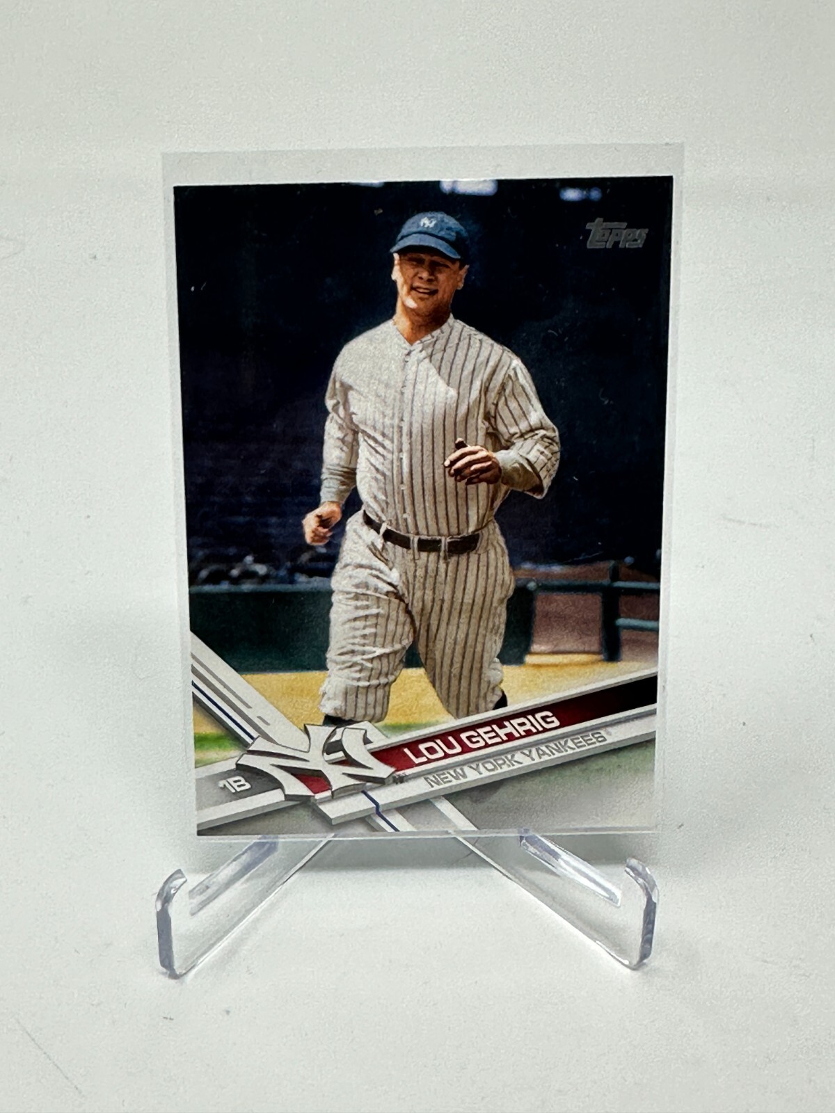 Lou Gehrig #482 Baseball Cards 2017 Topps trading card — raw and PSA graded price guide