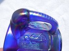 Heisey by Imperial Glass Aurora Jewels Blue Carnival Iridescent Story Book Mug — photo 3