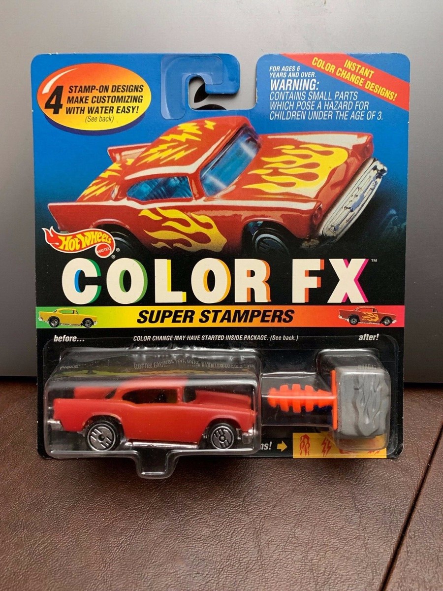 HOT WHEELS COLOR FX SUPER STAMPERS COLLECTION | eBay