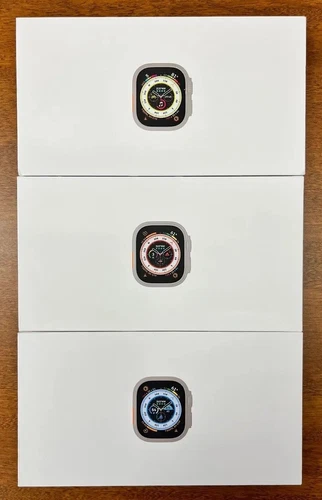 GENUINE APPLE WATCH ULTRA/ULTRA 2/ULTRA 3 EMPTY BOX WITH/WITHOUT CHARGING CABLE
