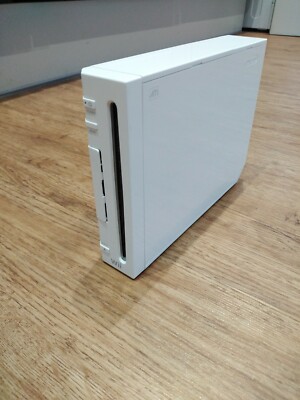Nintendo Wii nur Konsole auf Werkseinstellungen zurückgesetzt voll funktionsfähig UK-Verkäufer vollständig getestet!! 