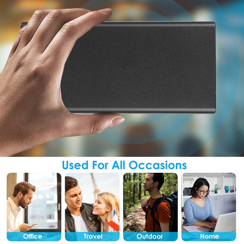20000mAh Power Bank with Dual USB Ports for Fast Phone Charging