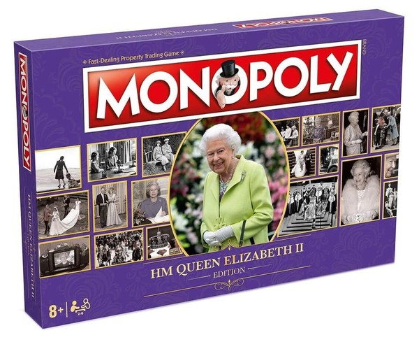 Winning Moves Hm Queen Elizabeth Ii Monopoly-Brettspiel, Tour SchlüSselmomente I-image