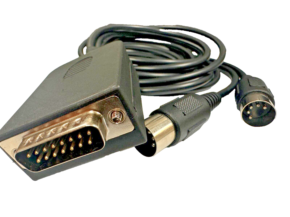 MIDI to DB15 Cable for Avid/Digidesign XMon Monitor Controller