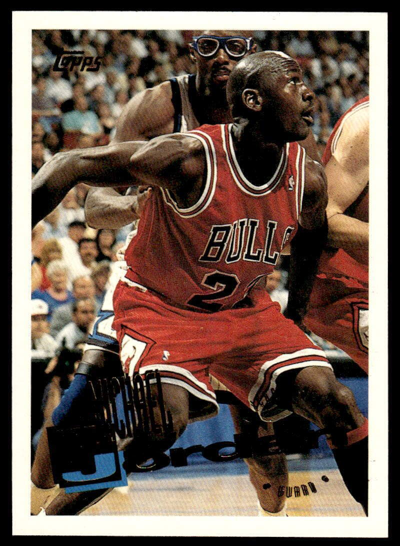 1995-96 Topps #277 Michael Jordan BASKETBALL Chicago Bulls