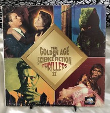 NRFP Golden Age of Science Fiction Thrillers II LASERDISC MCA 3 Disc Box Set