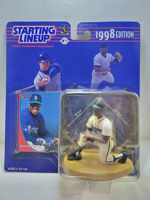 1998 STARTING LINEUP KENNER NIP KEN GRIFFEY JR SEATTLE MARINERS FREE SHIP