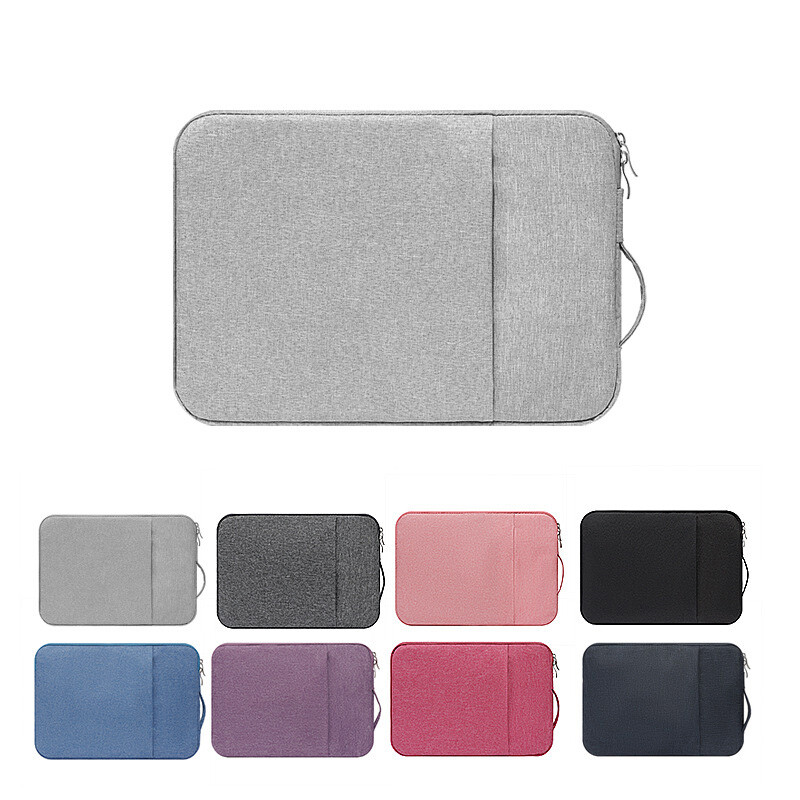 Stylish PU Leather Laptop Sleeve for HP Dell Xiaomi Lenovo 13.3 14 15.6 Inch-image