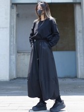 Japanese women Yamamoto Style Loose Wide-leg Pants High Waist Casual trousers