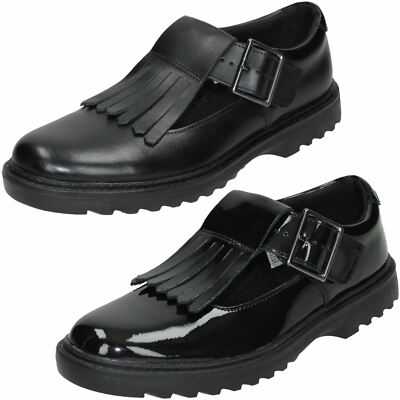 Mädchen Clarks Smart Schnalle Schulschuhe ''Asher Verve''