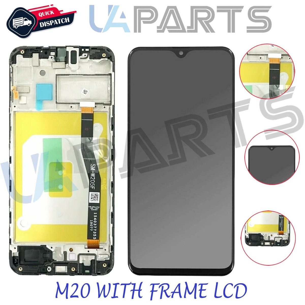 For Samsung Galaxy M20 LCD Touch Screen Digitizer Display Assembly