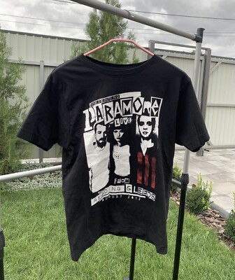 Paramore 2012 Rock Band T shirt Y2K Tee