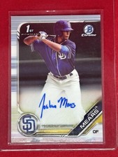 2019 Bowman Chrome 1st Auto Joshua Mears!🔥 Padres Base Auto