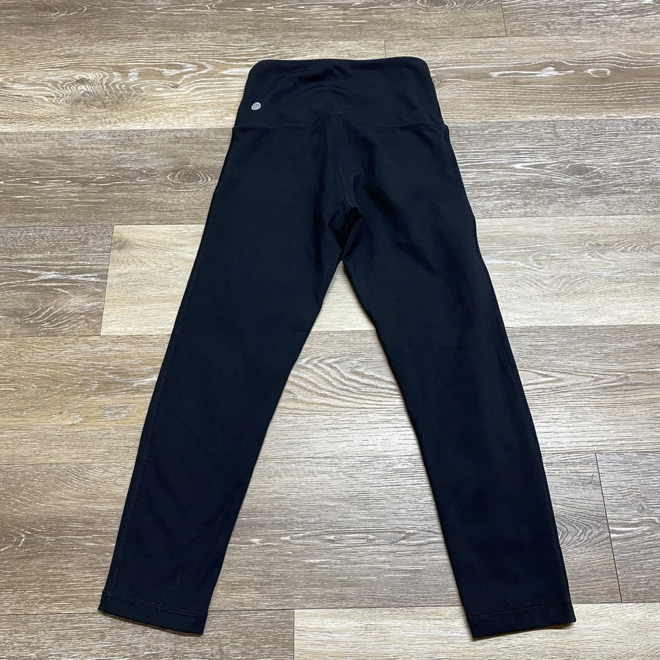 ZELLA Stretch Waist Mid Rise Black Activewear Capri Leggings Women's Size XXS - Image 3 of 4