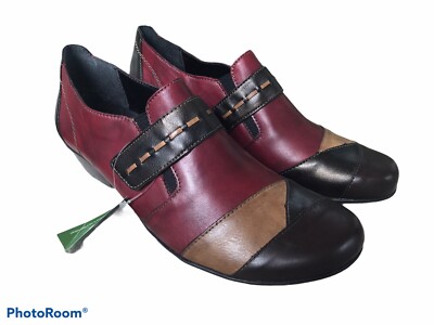 Remonte Dorndorf  Slip-on Shoes Smart Heeled Womens Leather Loafer US 8.5 EUR 41