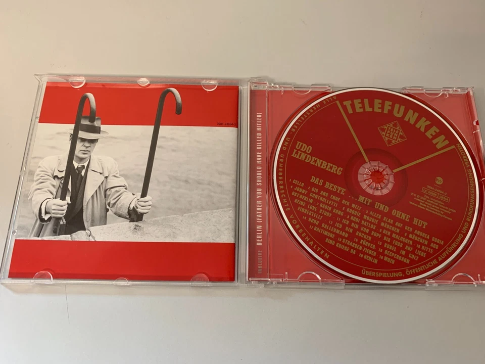 Udo Lindenberg – Das Beste ... Mit Und Ohne Hut - CD © 2000 - Cello,Rudi Ratlos - Bild 2 von 3