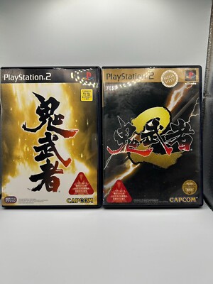 Onimusha,Onimusha CIB 2 set Playstation 2 Japanese