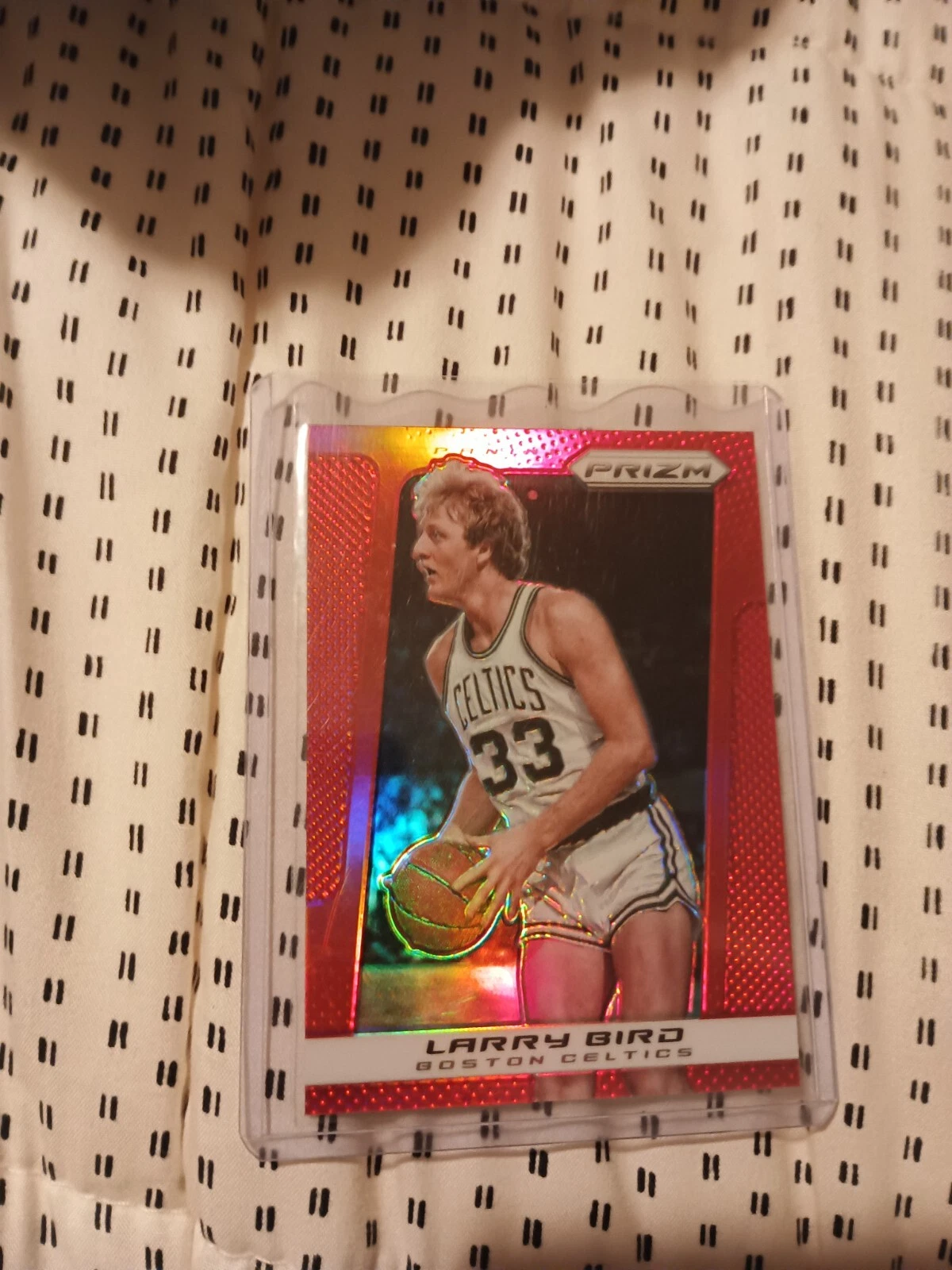 2013 Prizm #232 Larry Bird Red Prizm