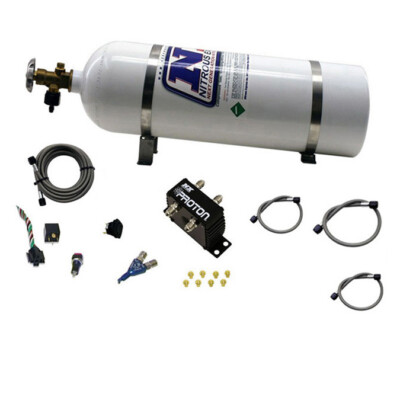 20420-15 Nitrous Express Proton Series Nitrous System - 15 lb Bottle Included