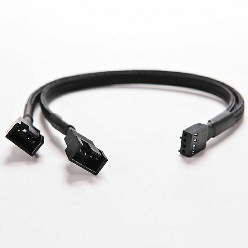 1pc 4 Pin PWM To Dual PWM Splitter Adapter PC Fan T1Y5 Case For CPU 2024 Q6F4 - Photo 4/11
