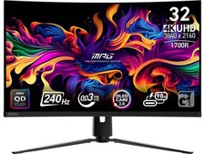 MSI MPG321CURXQDOLED 32" 4K UHD Curved Gaming OLED Monitor