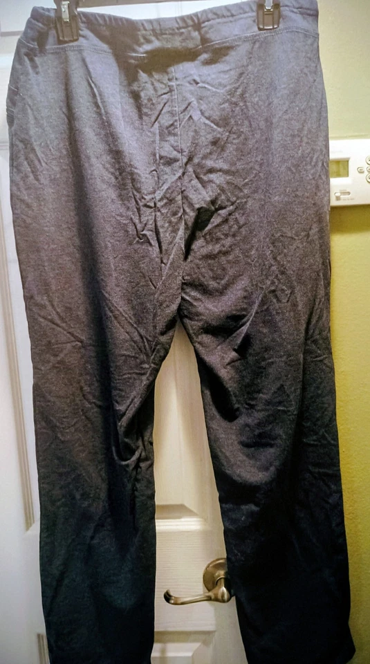 Women's Pants, Gray, Size XL, Onque Casual Brand, Zipped Pockets - Image 2 of 3