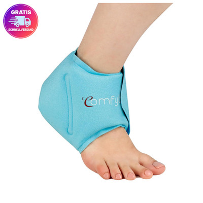 Comfytemp Kühlmanschette Fuß Knöchel Gel Kühlbandage Kompresse
