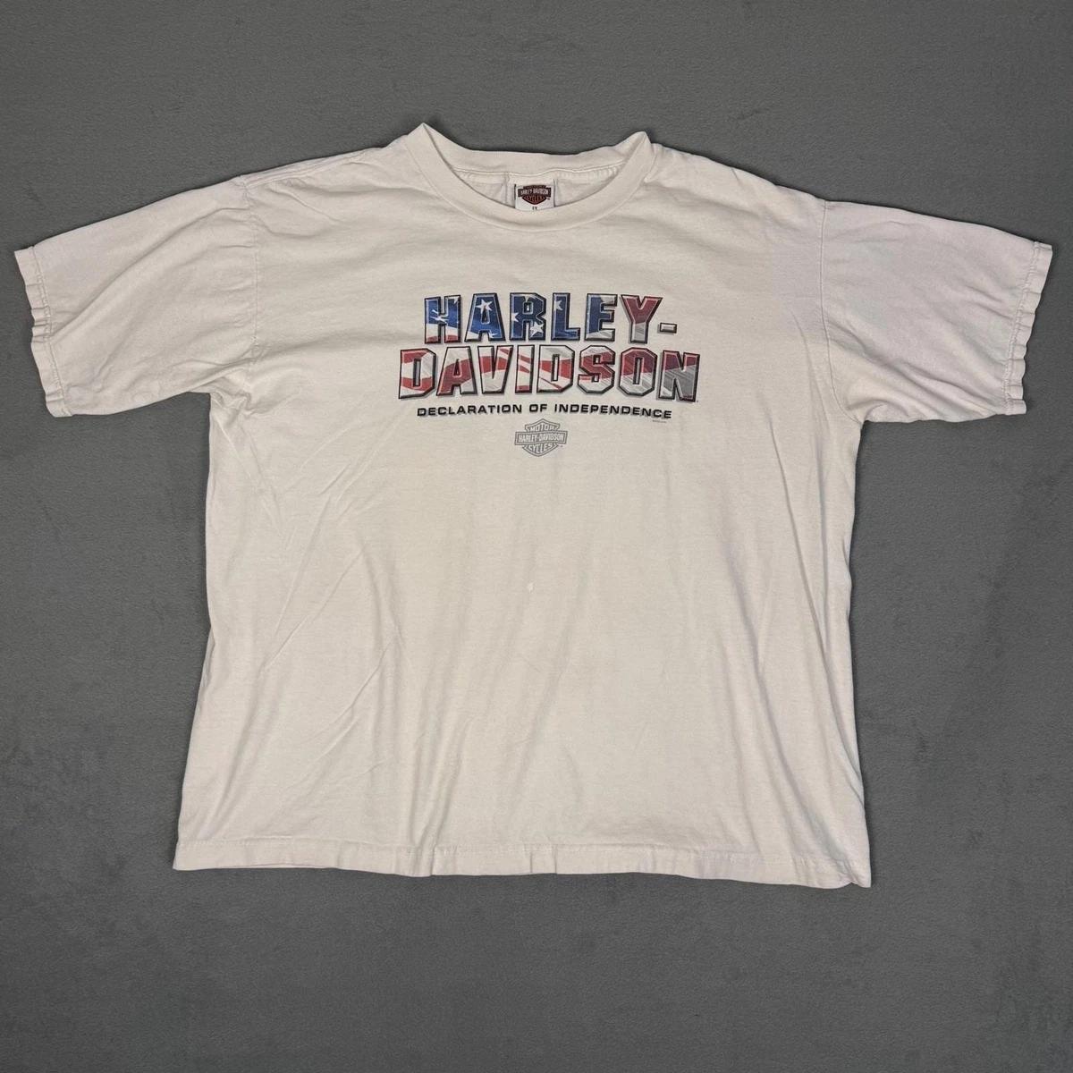 Harley-Davidson White Vintage T-Shirts for Men for sale | eBay