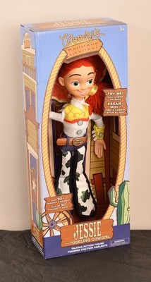 Disney Pixar Toy Story Jessie the Cowgirl Talking Pull String Woodys Roundup NEW