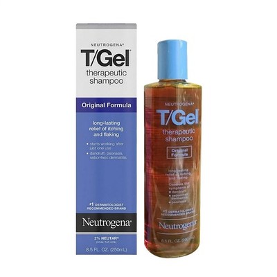 Neutrogena T/Gel Therapeutisches Shampoo für schuppige, juckende Kopfhaut, Anti
