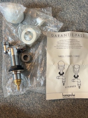 AXOR Uno Hansgrohe Eckventil mit Geräteanschluss 1382345 Weiß Neu OVP