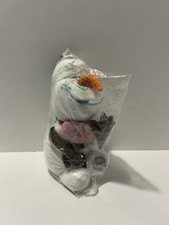 Disney Frozen Movie 10" Olaf Holiday Plush Doll Disney Store NWT SEALED