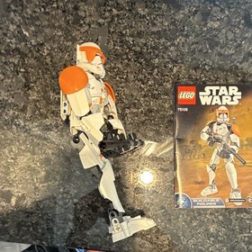 Retired Lego Star Wars: Commander Cody (75108) 99.% COMPLETE MISSING ANTENNA