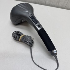 Homedics Model PA-1 Dual Pivoting Heads Percussion Hand Held Massager TESTED