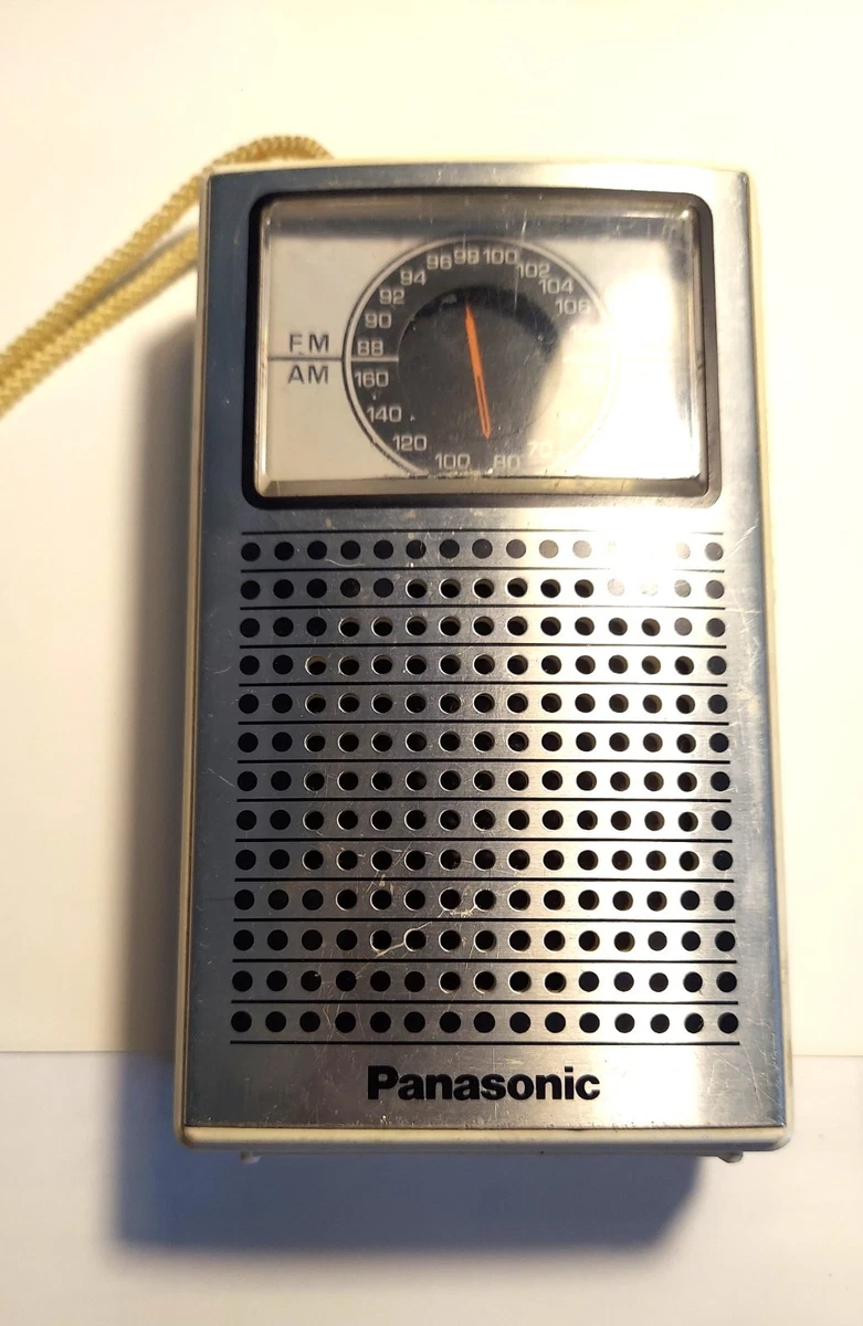 Vintage Panasonic AM FM Radio Indiana Collectible Transistor