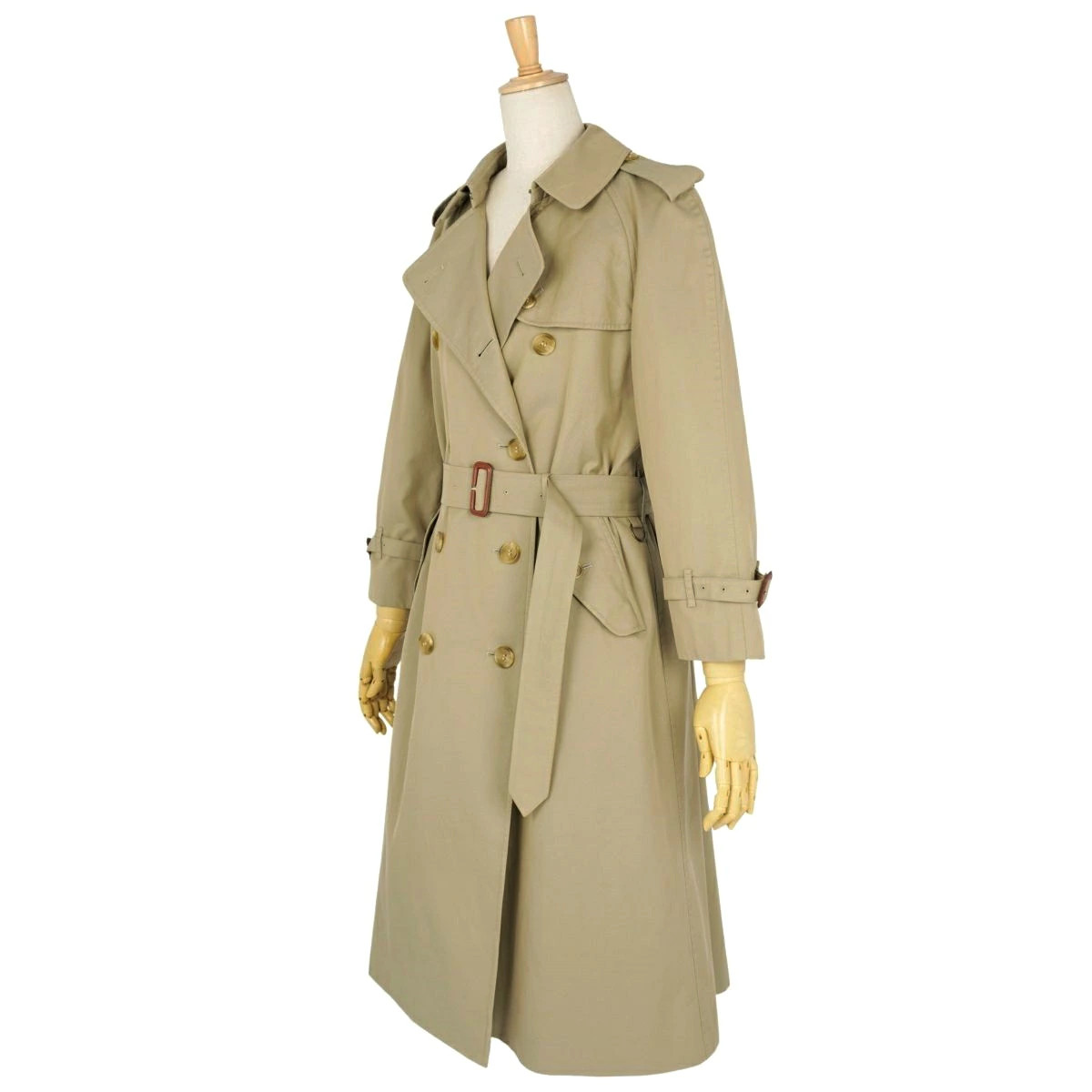 [Good Condition] Vintage Burberry Burberrys Coat with Liner Trench Coat 100% Cot thumbnail 5