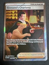 Giovanni's Charisma 204/165 Sv: Scarlet & Violet 151 Holo