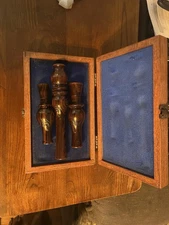 Red Rock Game Calls by Tom Weigel Call Set of 3 Duck, Goose and Goose Flute