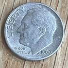 1960 D Roosevelt Dime circulated  State 90% Silver 10c US Coin