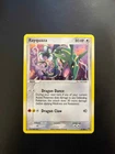 Rayquaza Ex Emerald 9/106 Holo Rare Pokemon Card Vintage Delta Species Era DMG