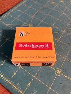 NOS Kodachrome II Type A Movie Film Double 8mm 25ft Roll KA 459, NY 1974