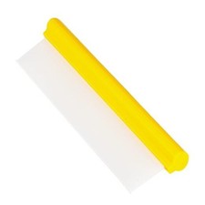 Car Squeegee,12 inch Silicone Automotive Water Wiper for Drying,Flexible Yellow