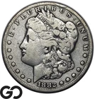 1882-CC Morgan Silver Dollar Coin, Carson City Issue