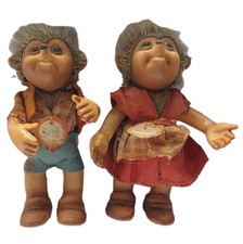 Vintage* STIEFF* 1950s hedgehogs *MICKI &  MECKI ... Soft Toy/ Doll