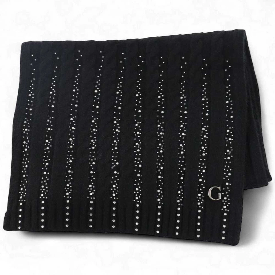 Mode Écharpe GUESS Femme Noir - AW5384POL03BLA - Photo 1/1